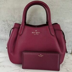 Kate Spade Dumpling Satchel Large with Wallet